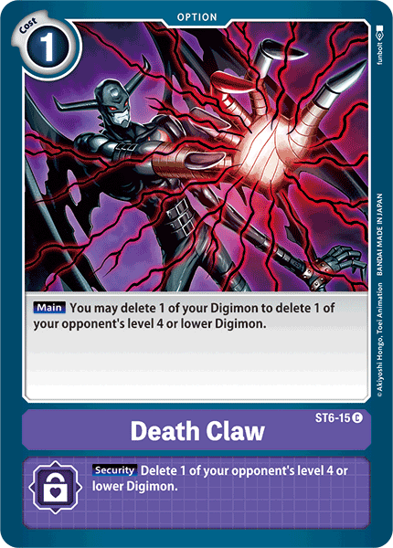 Death Claw (ST6-15) Common