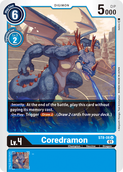 Coredramon (ST8-06) Uncommon