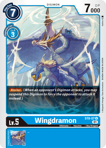 Wingdramon (ST8-07) Uncommon