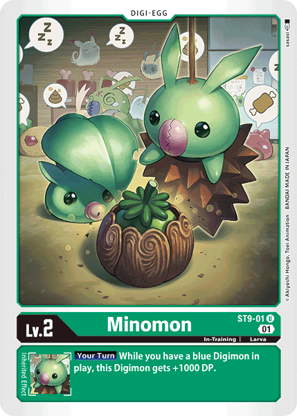 Minomon (ST9-01) Uncommon