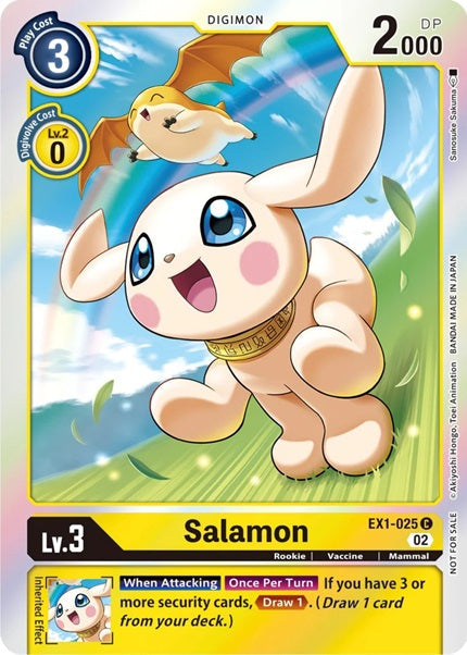 Salamon (EX1-025) (Official Tournament Pack Vol.7)