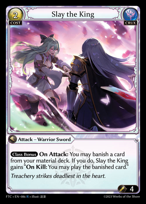 Slay the King (Fractured Crown) EN-086 Rare