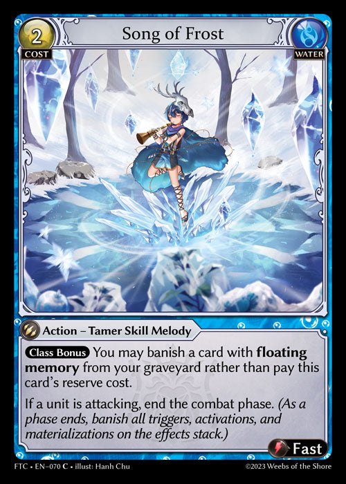 Song of Frost (Fractured Crown) EN-070 Common