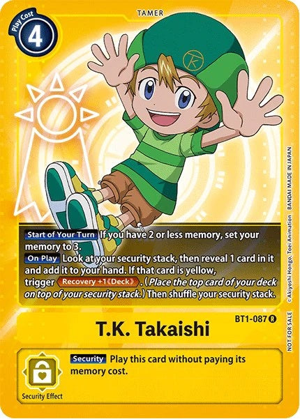 T.K. Takaishi (BT1-087) (Official Tournament Pack Vol.3)