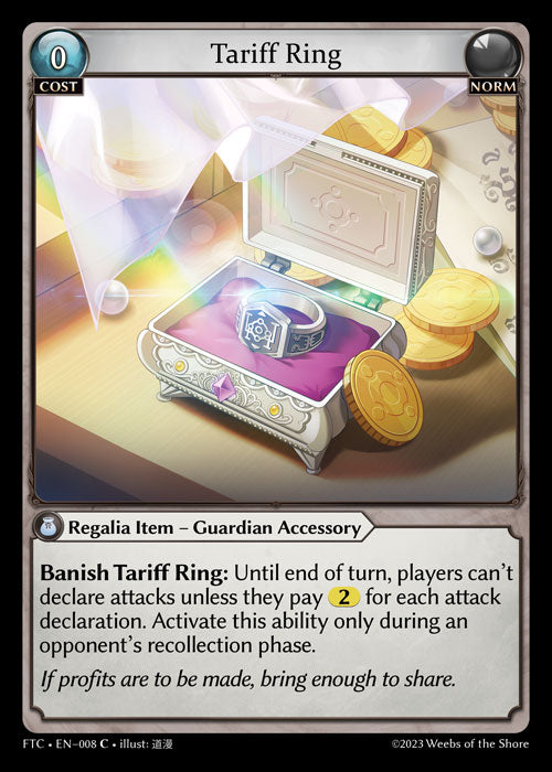 Tariff Ring (Fractured Crown) EN-008 Common