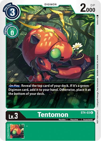 Tentomon (ST4-03) (Official Tournament Pack Vol.3)