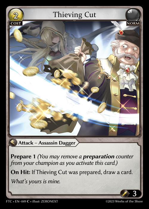 Foil Thieving Cut (Fractured Crown) EN-049-Common
