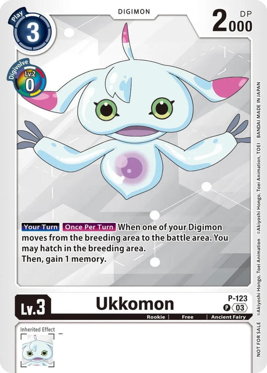 Ukkomon P-123 Promo The Beginning Tutorial Deck