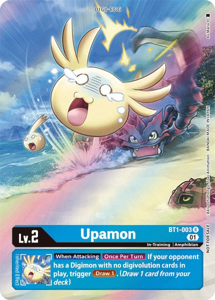 Upamon (BT1-003)-1 Year-Anniversary Topper