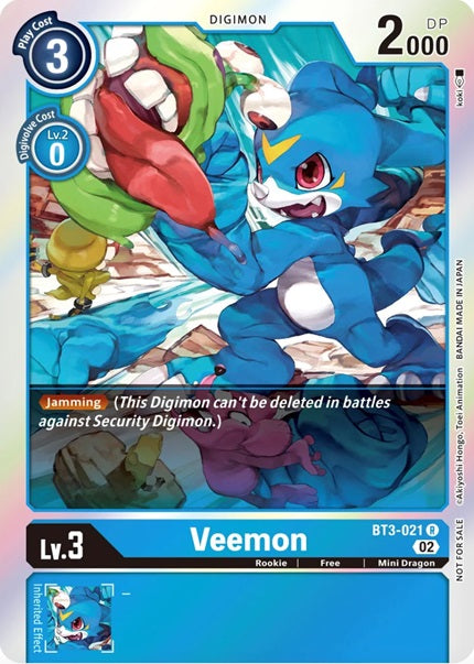 Veemon (BT3-021) (Official Tournament Pack Vol.8)