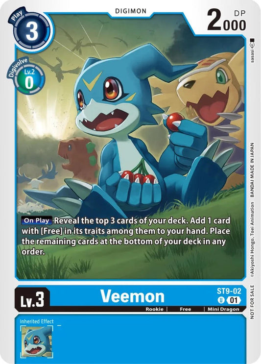 Veemon (ST9-02) Uncommon The Beginning Tutorial Deck