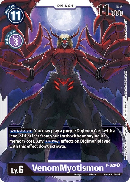 VenomMyotismon (P-020) (Official Tournament Pack Vol.1)