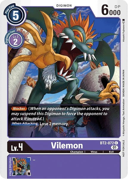 Vilemon (BT2-072) (Tamer Party Vol.4)
