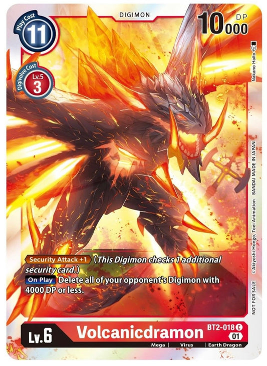 Volcanicdramon ST11 Entry Pack (BT2-018) Common