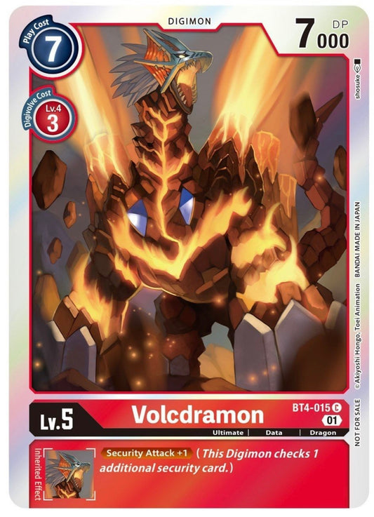 Volcdramon ST11 Entry Pack (BT4-015) Common