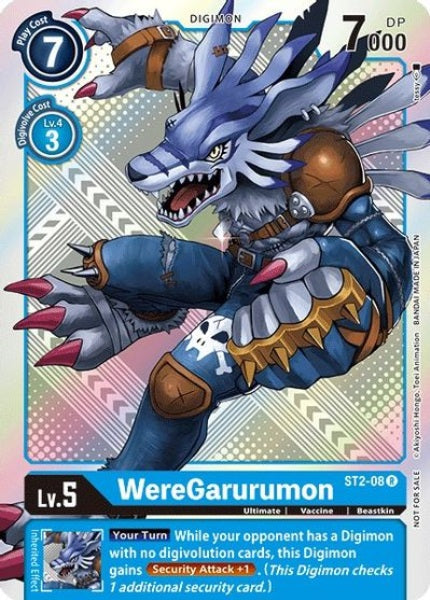 WereGarurumon (ST2-08) (Official Tournament Pack Vol.2)