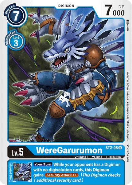 WereGarurumon (ST2-08) (Tamer Party Vol.2)