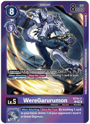 Weregarurumon (ST16-11) Alternative Art GB03