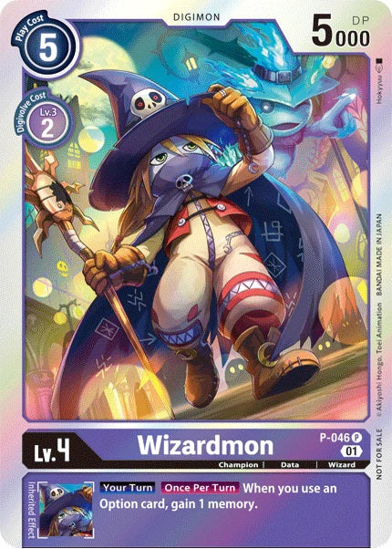 Wizardmon (P-046) Double Diamond Dash Pack