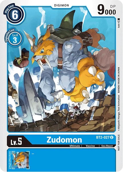Zudomon (BT2-027) (Official Tournament Pack Vol.3)