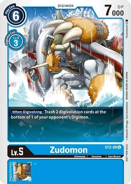 Zudomon (ST2-09) (Tamer Battle Pack 1)