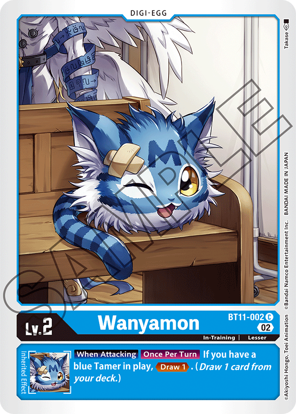 Foil Wanyamon (BT11-002) Common