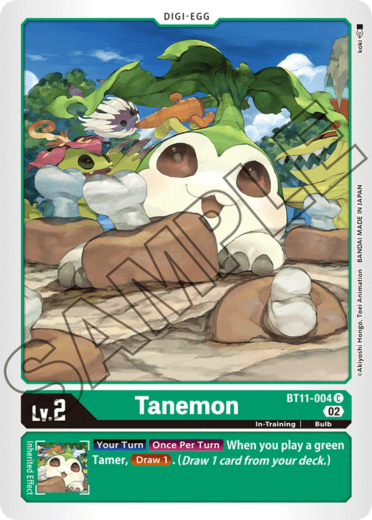 Foil Tanemon (BT11-004) Common