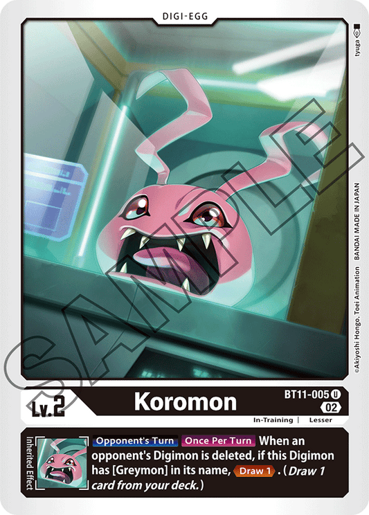 Koromon (BT11-005) Uncommon