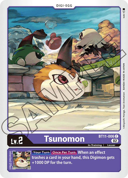 Tsunomon (BT11-006) Common
