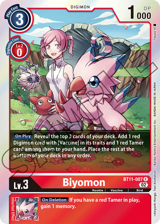 Biyomon (BT11-007) Rare