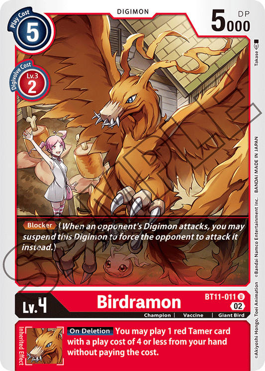 Birdramon (BT11-011) Uncommon