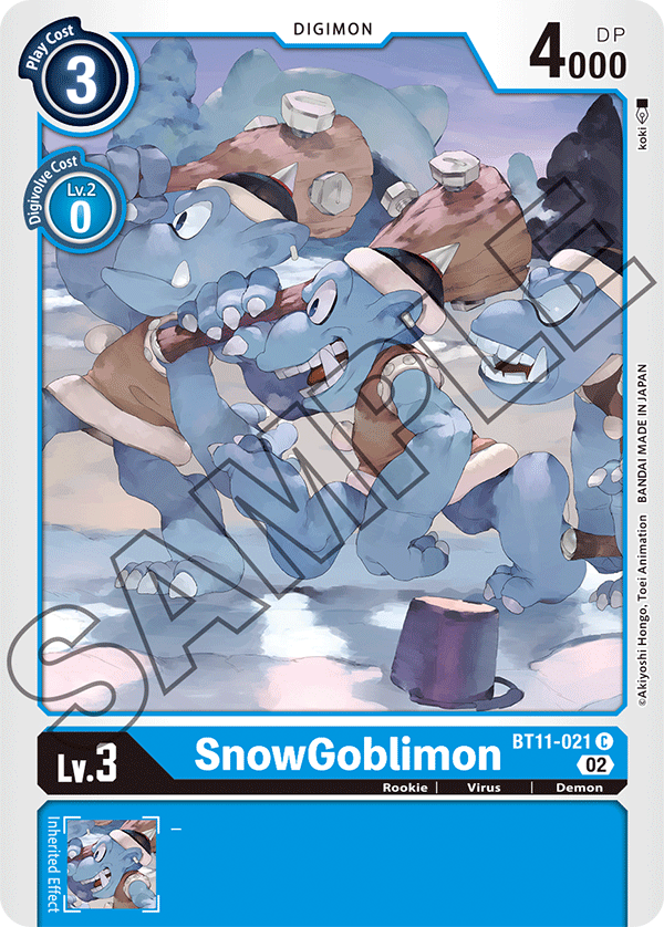 SnowGoblimon (BT11-021) Common