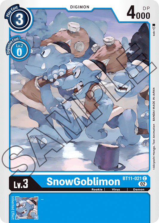 SnowGoblimon (BT11-021) Common
