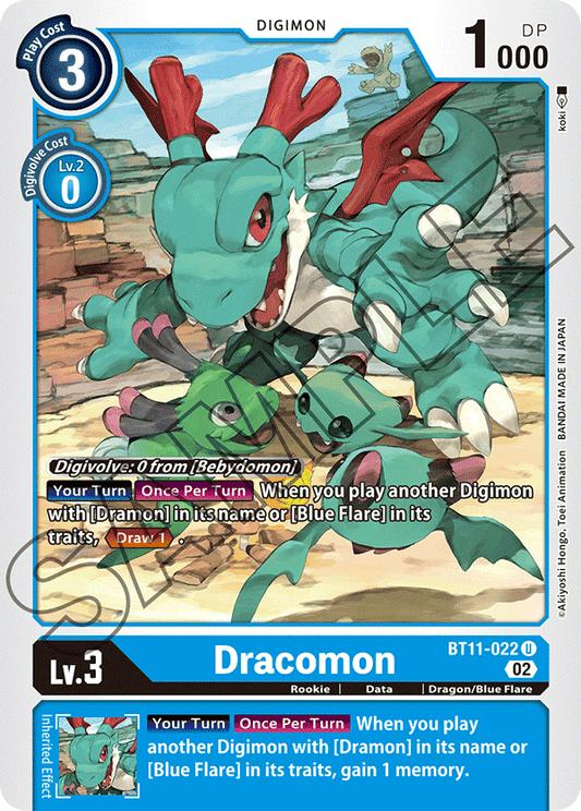 Dracomon (BT11-022) Uncommon
