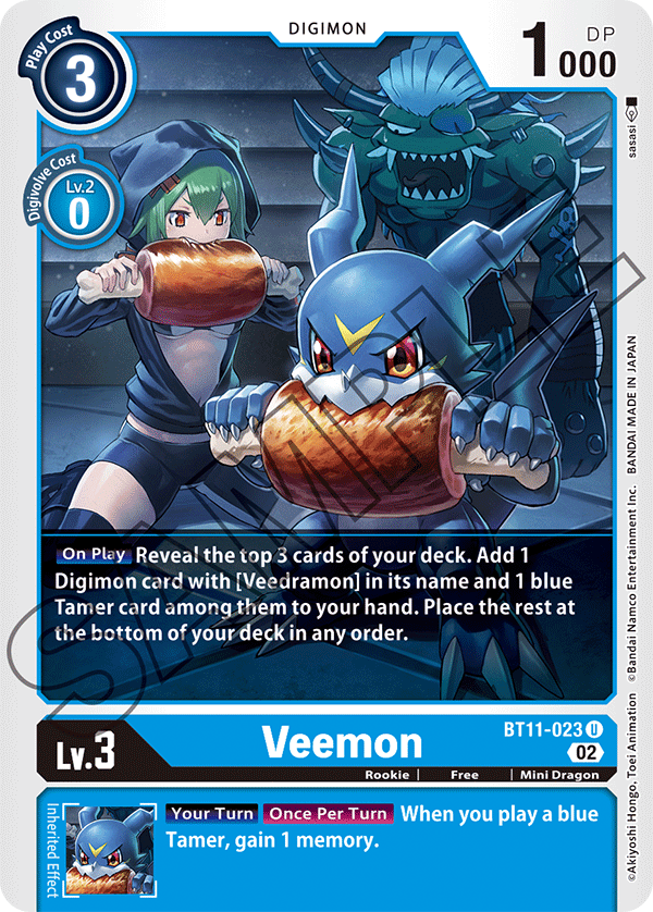 Veemon (BT11-023) Uncommon