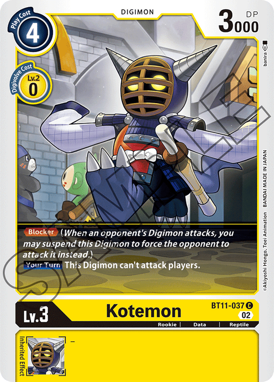 Kotemon (BT11-037) Common