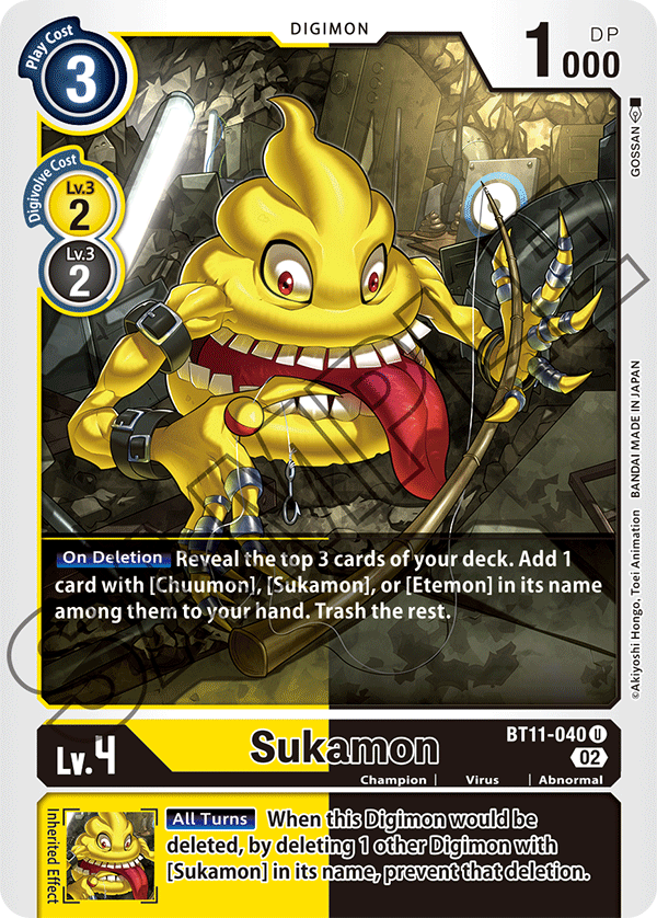 Sukamon (BT11-040) Uncommon