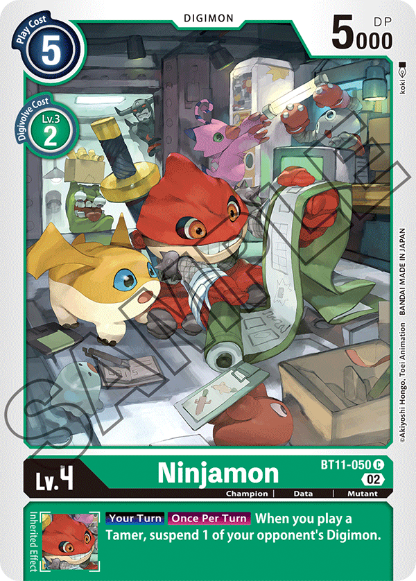 Ninjamon (BT11-050) Common