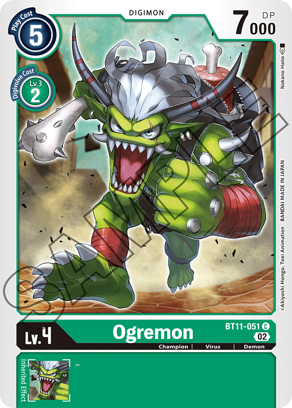 Ogremon (BT11-051) Common