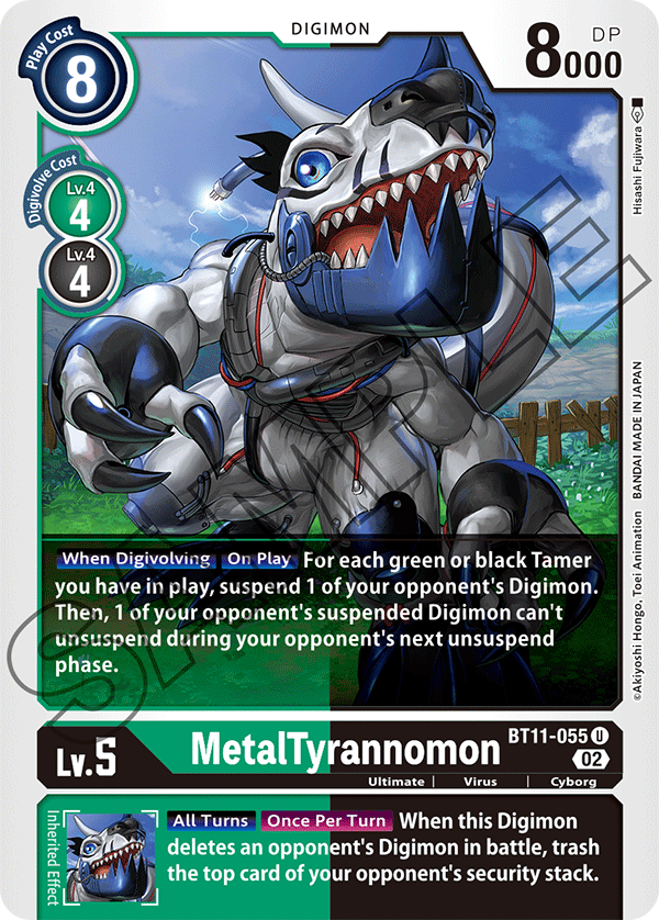 MetalTyrannomon (BT11-055) Uncommon