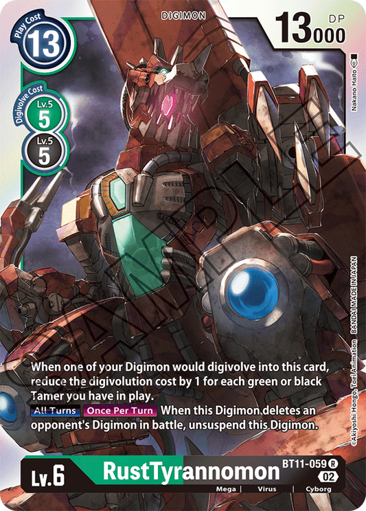 RustTyrannomon (BT11-059) Rare
