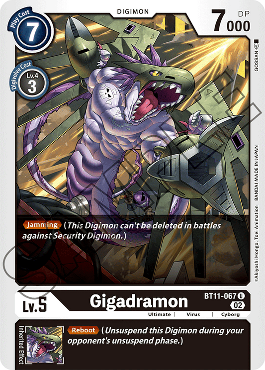 Gigadramon (BT11-067) Uncommon