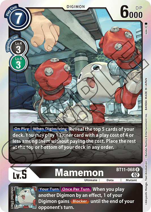 Mamemon (BT11-068) Rare