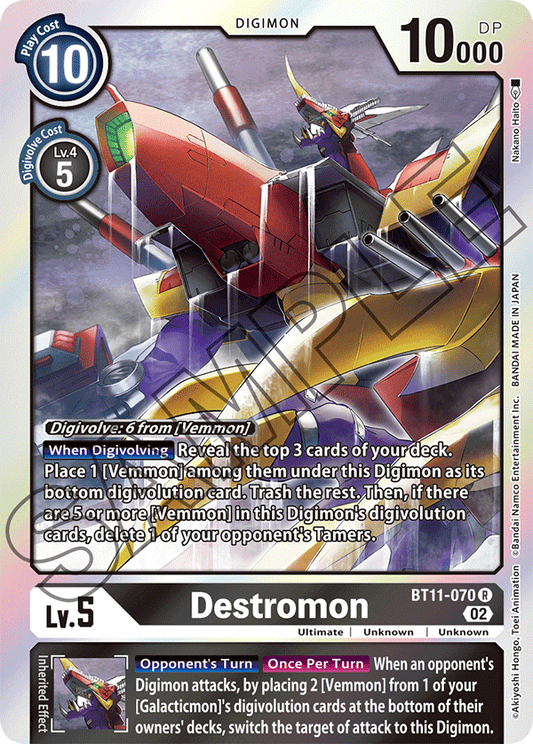 Destromon (BT11-070) Rare