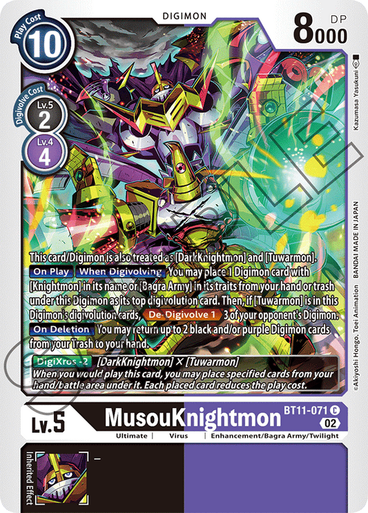 MusouKnightmon (BT11-071) Common