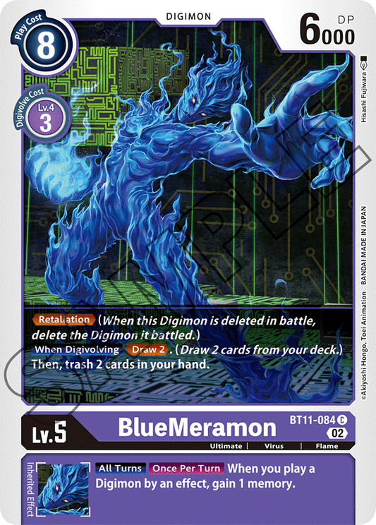 BlueMeramon (BT11-084) Common
