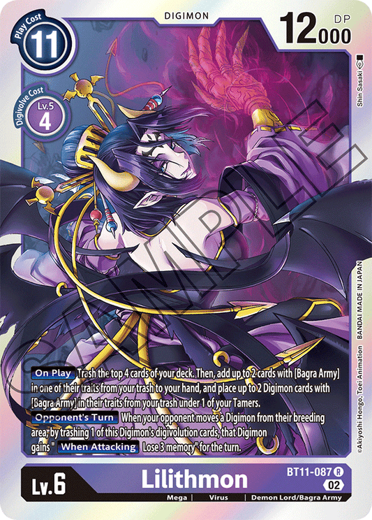 Lilithmon (BT11-087) Rare