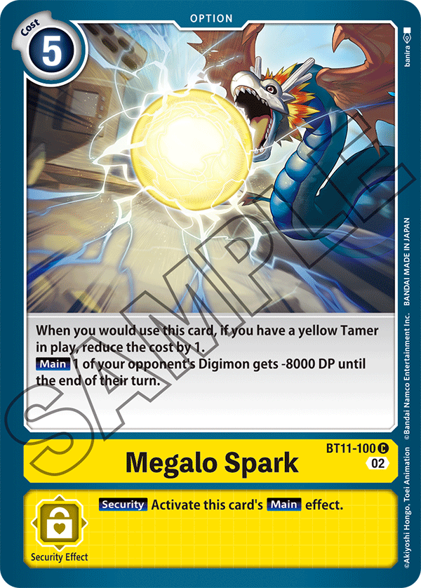 Foil Megalo Spark (BT11-100) Common