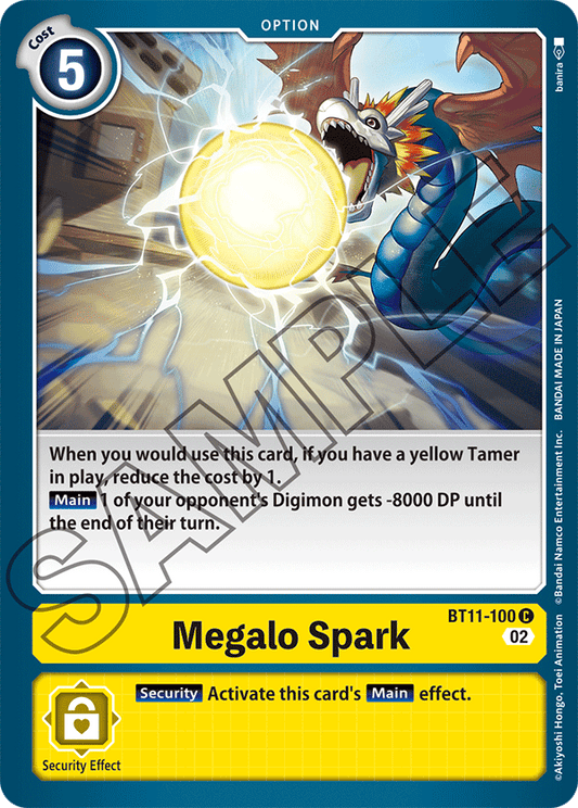 Megalo Spark (BT11-100) Common