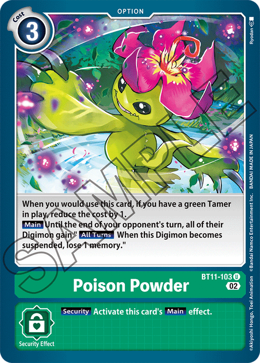 Poison Powder (BT11-103) Uncommon